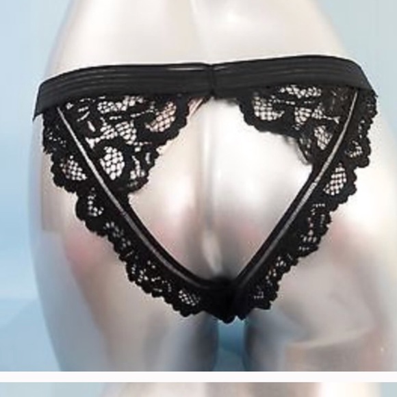 NWT Victoria Secret Sexy Peek-A-Boo Cheekini Panty - Picture 2 of 3